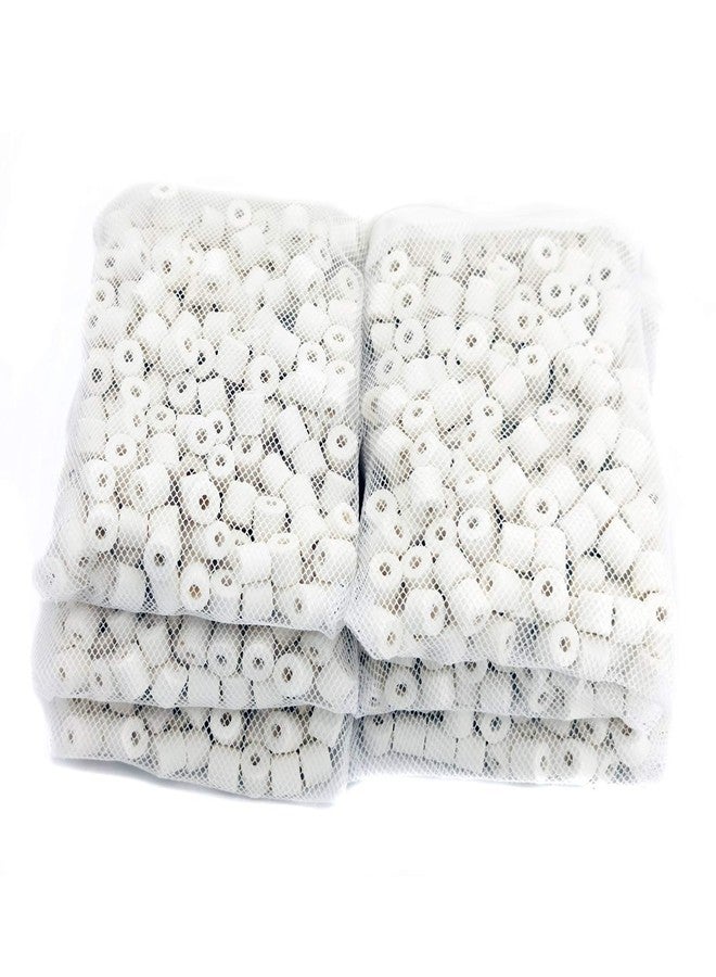 ALEGI Aquarium Premier Bulk Bio Ceramic Rings Filter Media for Fresh Water, Sea Water Fish Tank Canister Filter,Koi Fish Pond Reef Filter (6 lbs) - Image 2